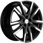 Легковой диск Khomen Wheels KHW1905 7,5x19 5x114,3 ET51 67,1 Black-FP